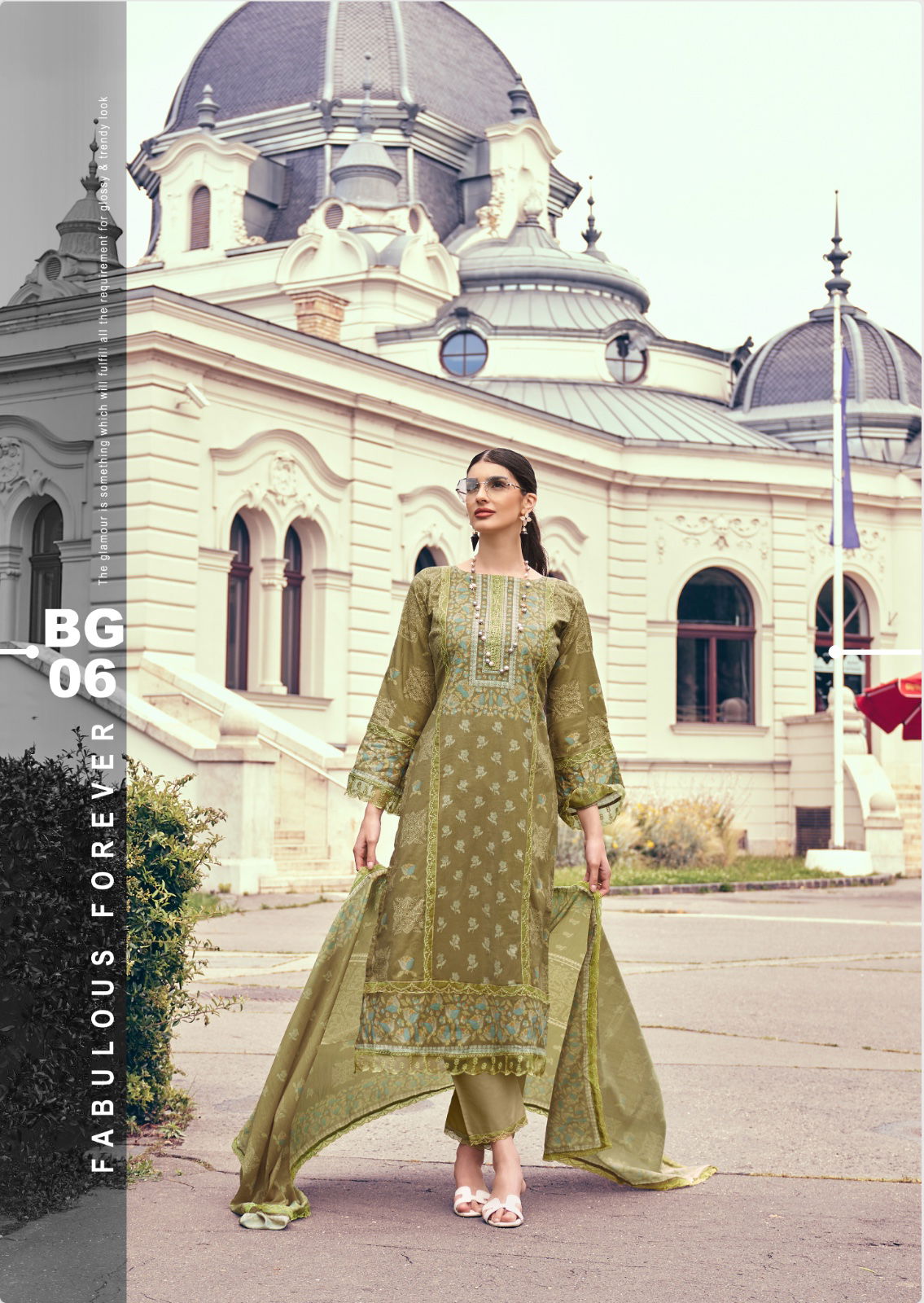 Bagh By The Hermitage Shop Lawn Cotton Digital Printed Dress Material Wholesale Online